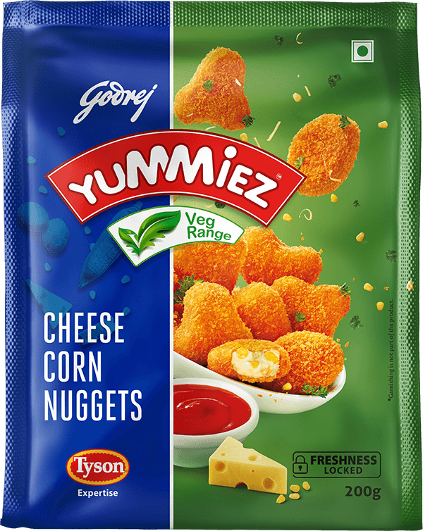 Cheesy Corn Nuggets